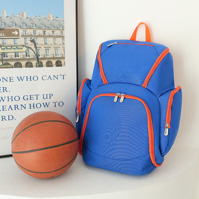 Mochila de equipo de baloncesto bolso de gimnasia de deportes masculino con patrón de letras y cierre de cremallera