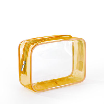 Maquillaje organizador cosmético bolsas Tote Toileteria de viaje Bolsa con bolsas transparentes