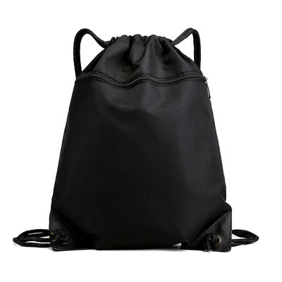 Mochila de cuerda de tira de gran capacidad e impermeable con marco externo y material duradero