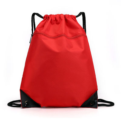 Mochila de cuerda de tira de gran capacidad e impermeable con marco externo y material duradero