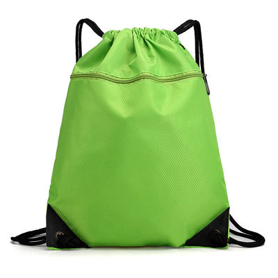 Mochila de cuerda de tira de gran capacidad e impermeable con marco externo y material duradero