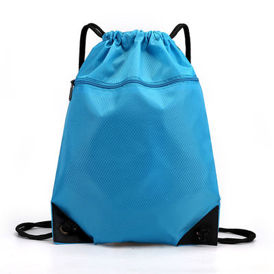 Mochila de cuerda de tira de gran capacidad e impermeable con marco externo y material duradero