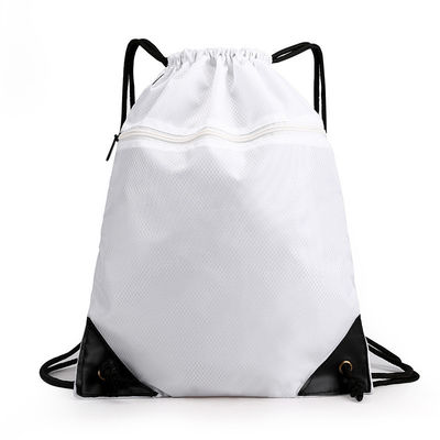 Mochila de cuerda de tira de gran capacidad e impermeable con marco externo y material duradero