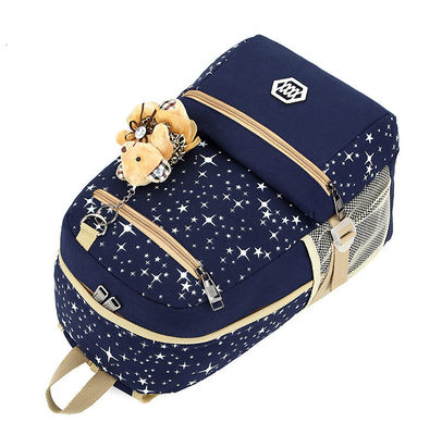 Mochila escolar para niños Set de 3 para viajes de ocio con diseño resistente al agua