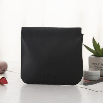 Mantenga sus cosméticos organizados y accesibles con este maquillaje compacto de cuero PU