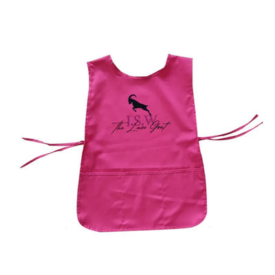 Uniforme de uñas unisex ajustable con tres bolsillos grandes
