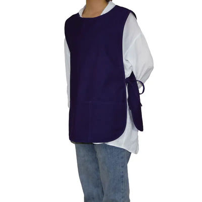 Uniforme de uñas unisex ajustable con tres bolsillos grandes