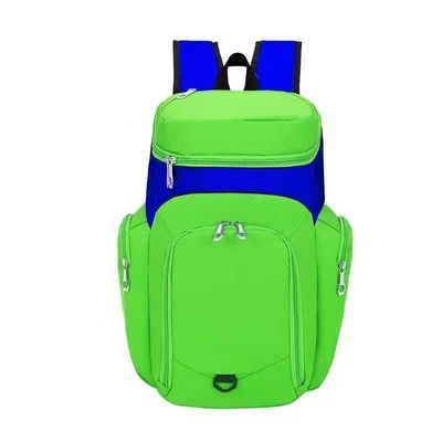 Mochila de material para baloncesto o fútbol con diseños personalizados y cierre con cremallera