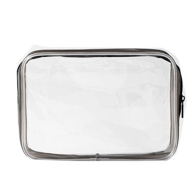 Material de PVC Cosméticos Conveniencia Maquillaje transparente Caja organizadora para viajes de mujeres