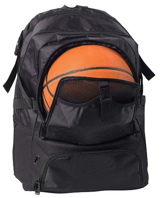 Mochila deportiva de colores brillantes de gran capacidad con logotipo personalizado y patrón de letras