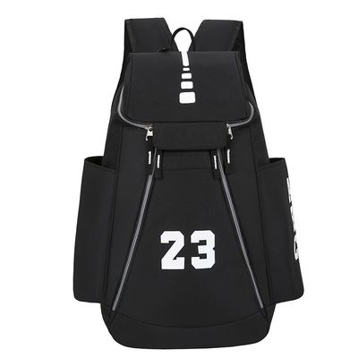 Estilo minimalista Gris Oxford USB Cargador Mochila de estudiante para deportes Ocio diario