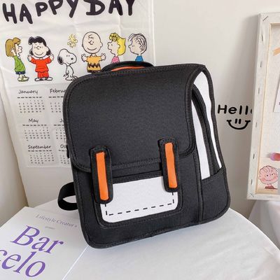 Bolsas escolares para estudiantes de primaria 2021 con diseño de dibujos animados y material impermeable