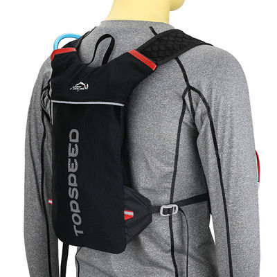 Materiales de revestimiento de poliéster Bolsa de agua para deportes Viajes Hidratación Vestido de hombro para correr