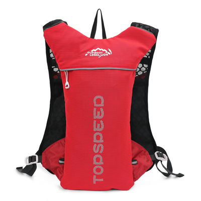 Materiales de revestimiento de poliéster Bolsa de agua para deportes Viajes Hidratación Vestido de hombro para correr