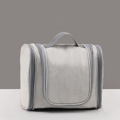 Bolsa cosmética de viaje de gran capacidad con diseño impermeable y logotipo personalizado aceptado