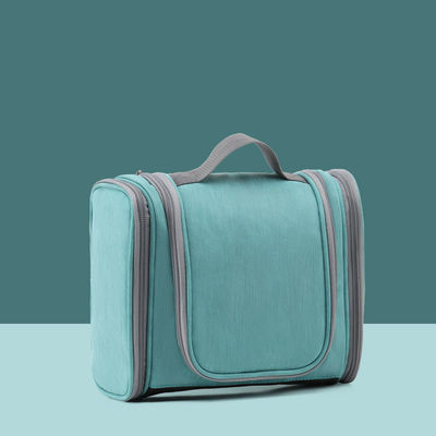 Bolsa cosmética de viaje de gran capacidad con diseño impermeable y logotipo personalizado aceptado