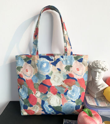 Weekend Getaway Esencial Logotipo personalizado Bolso de mano con bolsillos interiores y estilo