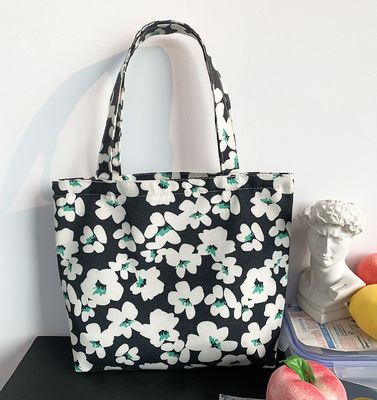 Weekend Getaway Esencial Logotipo personalizado Bolso de mano con bolsillos interiores y estilo