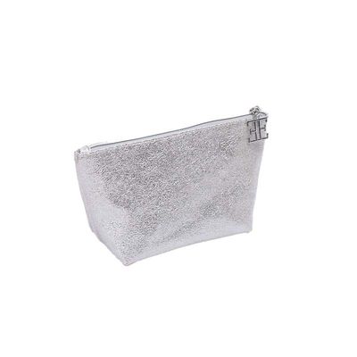 Bolsas cosméticas de logotipo personalizado de alto valor Bolsa de maquillaje portátil de PU multifuncional con cremallera