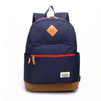 Mochila escolar de colores personalizados aceptable para estudiantes