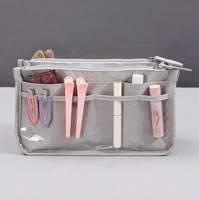 Bolsa cosmética de embrague de moda pequeña Perfecto para el almacenamiento de maquillaje y artículos de tocador en movimiento