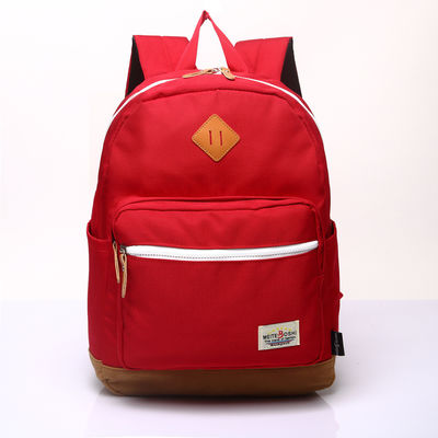Mochila escolar de colores personalizados aceptable para estudiantes