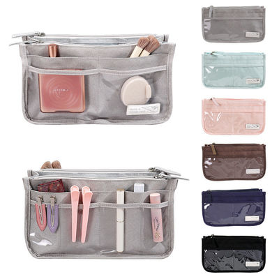 Bolsa cosmética de embrague de moda pequeña Perfecto para el almacenamiento de maquillaje y artículos de tocador en movimiento