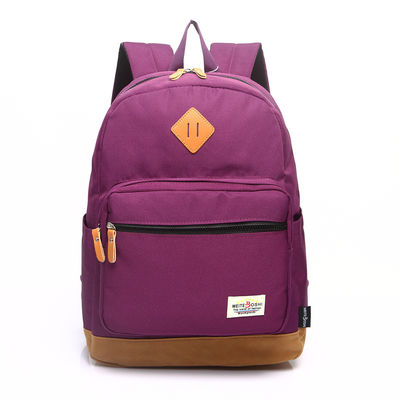 Mochila escolar de colores personalizados aceptable para estudiantes