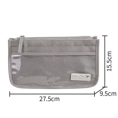 Bolsa cosmética de embrague de moda pequeña Perfecto para el almacenamiento de maquillaje y artículos de tocador en movimiento
