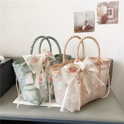 Bolsas de poliéster con revestimiento de PVC tejido para regalos y bodas