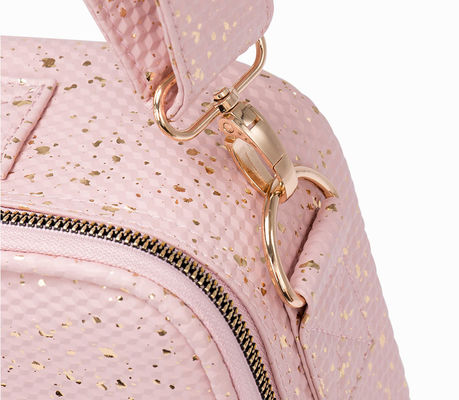 Bolso cosmético de patrón sólido para color personalizado Bolso de hombro portátil