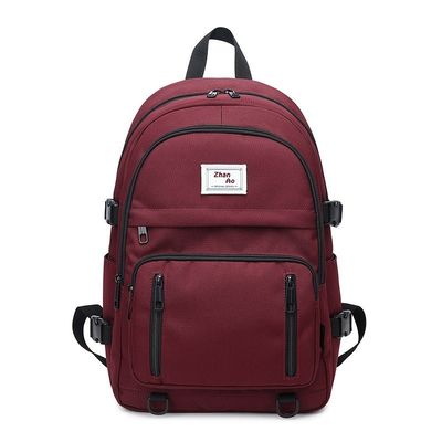 Bolso escolar de moda de Oxford para adolescentes en color personalizado y vida escolar diaria