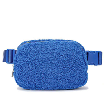 OEM/ODM Aceptado Bolso de cinturón de mujer Sherpa Cute Fashion Berber Fleece Fanny Pack