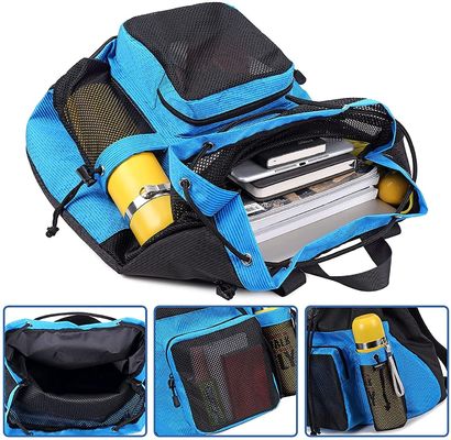 Acceptable OEM/ODM Bolsa de deporte con patrón de malla de arco para piscina Equipo de trabajo de yoga en la playa