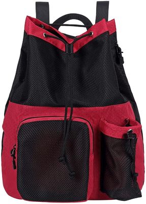 Acceptable OEM/ODM Bolsa de deporte con patrón de malla de arco para piscina Equipo de trabajo de yoga en la playa