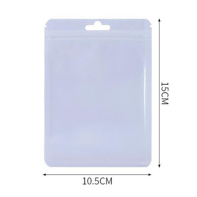 Bolsa transparente espesa para almacenar convenientemente pinceles de maquillaje en colores personalizados