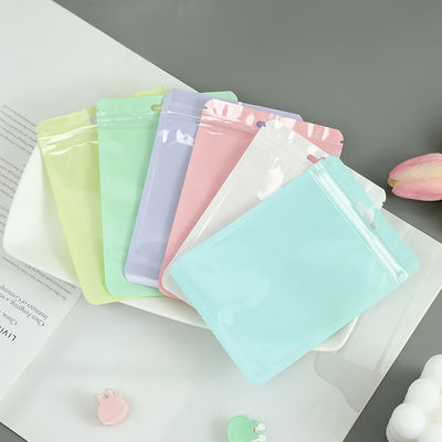 Bolsa transparente espesa para almacenar convenientemente pinceles de maquillaje en colores personalizados