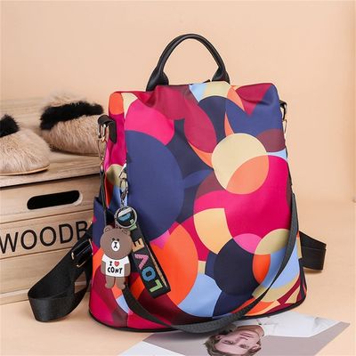 Cuadro exterior Bolso de hombro de mujer ligero, resistente al agua y antirrobo para viajes