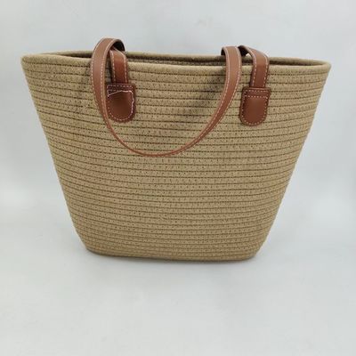 Bolso de paja de tejido natural hecho a mano La combinación perfecta de estilo y función