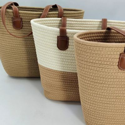 Bolso de paja de tejido natural hecho a mano La combinación perfecta de estilo y función