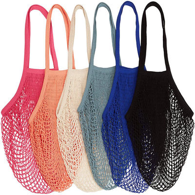 Bolsa de algodón de malla reutilizable para frutas y verduras