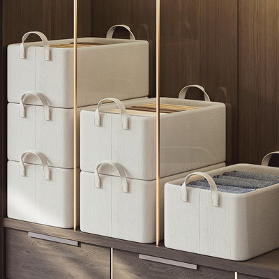 Organizador de bolsas de almacenamiento apilables de gran capacidad para ropa de cama y ropa Estilo de moda