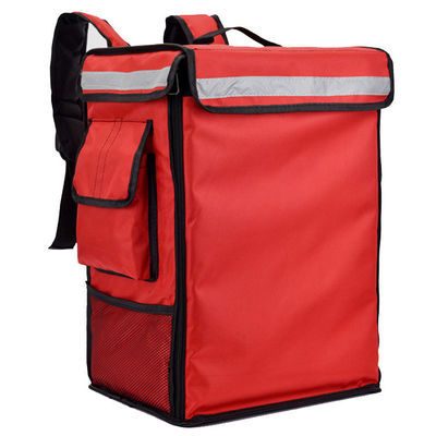 Mochila de entrega con varias capas con portavasos para embalaje de bebidas térmicas