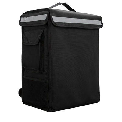 Mochila de entrega con varias capas con portavasos para embalaje de bebidas térmicas