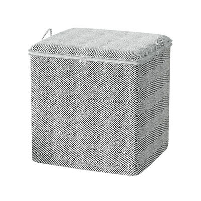 Tejido de gran capacidad ropa plegable juguetes cesta de almacenamiento en 80l para color personalizado