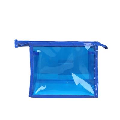 Bolsa de maquillaje para mujeres transparente PVC impermeable bolsa de higiene para viajes para la vida diaria