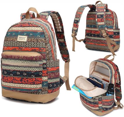Mochila de viaje 2021 Vintage Canvas Mochila con marco externo de color personalizado