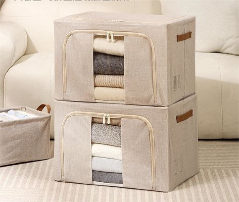 Bolso de almacenamiento de ropa de gran capacidad Organizador de invierno portátil para bolso de toque personalizado