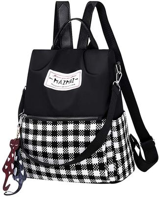Bolsa de bolsillo de interior para mujeres Bolso de mochila de Oxford para la escuela de viajes anti-robo