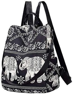 Bolsa de bolsillo de interior para mujeres Bolso de mochila de Oxford para la escuela de viajes anti-robo
